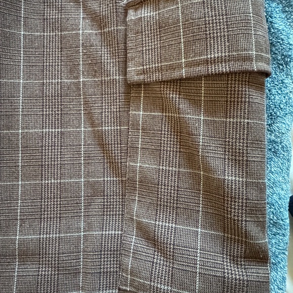 a new day Taupe Checkered Pants - Picture 8 of 8